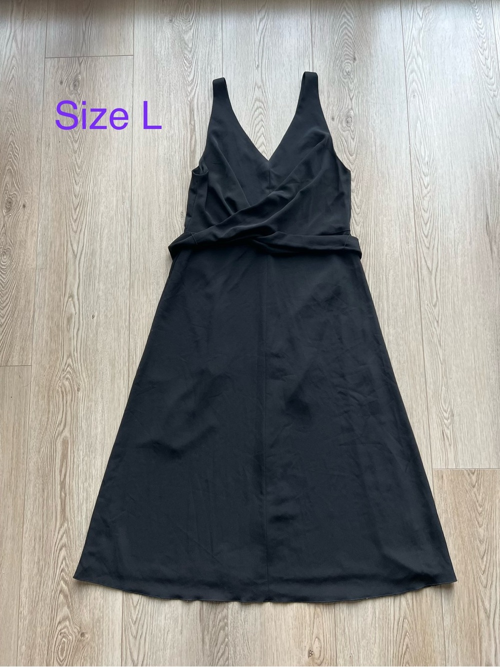 Wilfred Sleeveless Midi Wrap dress Sz M & L - Picture 13 of 16